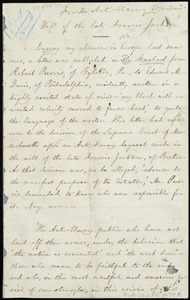 Letter from William Lloyd Garrison, Boston, [Mass.], Feb. 25, 1868