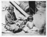 Navajo mother and babe