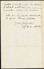 Letter to] Dear Friend Garrison [manuscript