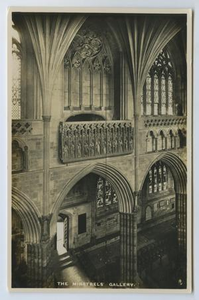 Postcard of the Minstrel's Gallery