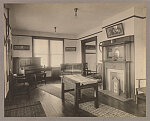 [Room with fireplace and piano at the National Training School for Women and Girls, Washington, D.C.]