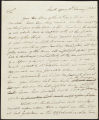 David Brydie Mitchell letter to John C. Calhoun, 1821