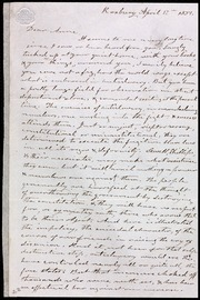 Incomplete letter to] Dear Anne [manuscript