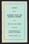 Agreement between Seaboard Coast Line Railroad Company and its train and mail porters represented by the Brotherhood of Sleeping Car Porters