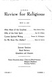 Review for Religious - Issue 17.3 (May 1958)