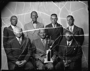 Y.M.C.A. Campaign Committee 1943 [group of seven men : cellulose acetate photonegative]