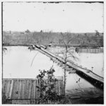 [Broadway Landing, Va. Pontoon bridge across the Appomattox]