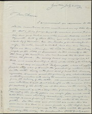 Letter to] Dear Anne [manuscript