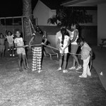 Thumbnail for Donald Bohana's children and others playing in the backyard, Los Angeles, 1976