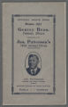 Official Route Book Gentry Bros. Famous Shows Combined with Jas. Patterson's Wild Animal Circus Season 1923