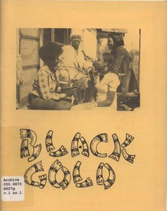 Black Gold, Volume 1, Number 1, Spring 1975