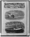 A torpedo exploding under the "Montauk," in the Ogeechee River [Dest]ruction of the "Nashville" by the iron-clad monitor "Montauk" /