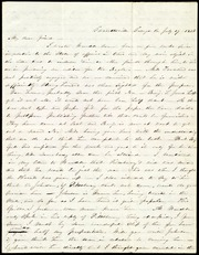 Letter to] My dear friend [manuscript