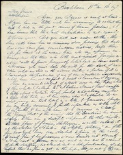 Letter to] Dear Friend, M. W. Chapman [manuscript