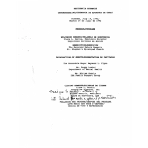 Residencia Betances Groundbreaking/ceremonia de apertura de obras.