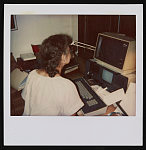 Thumbnail for [Fanny McConnell Ellison working at a computer]