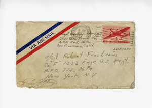 Letter to Bobbie from Captain Gordon Heup