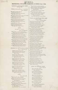 Hymns, for the Rural Anti-Slavery Celebration, at Dedham, July 4, 1846