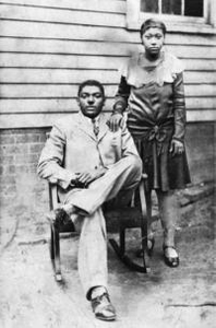 Two Unidentified People from the African American Community of Cooleemee