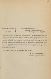 General orders. No. 192