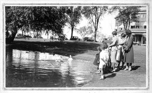 Children of Phyllis Wheatley House at Loring Park, Minneapolis.