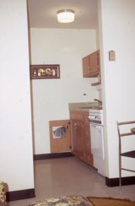 Interior of Kitchen at Sunrise Towers