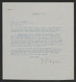 General Correspondence of the Director, Last Names F-G, September 1916 to August 1917