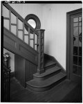 8. INTERIOR, STAIRCASE, LOOKING NORTHWEST - Martin Luther King, Jr. Birth Home, 501 Auburn Avenue, Atlanta, Fulton County, GA