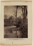 Burnt bridge over Pope's Head, near Devereux Station, Orange &amp; Alexandria Railroad