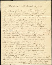 Letter to] To Maria Chapman, Respected Friend [manuscript