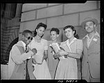 Washington, D.C. International student assembly. American Negro students