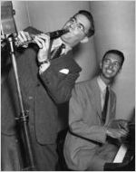 Benny Goodman with pianist