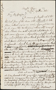 Letter from Robert Folger Wallcut, Liberator Office, Boston, [Massachusetts], to William Lloyd Garrison, 1865 Dec[ember] 27