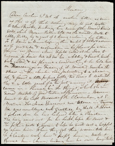 Letter from Maria Weston Chapman, [Boston?, Mass.], to Caroline Weston, Monday [1842?]