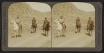 President Roosevelt, Dr. Lambert and P. B. Stewart starting into the bear country - Colorado