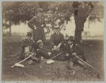 Group of officers at Headquarters Army of Potomac, June 1863. Fairfax Court House