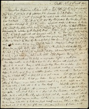 Letter to] Dear Mrs. Chapman [manuscript