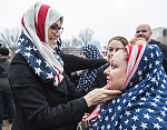 The Women's March was a worldwide protest on January 21, 2017, to advocate legislation and policies regarding human rights and other issues, including women's rights, immigration reform, healthcare reform, reproductive rights, the natural environment, LGBTQ rights, racial equality, freedom of religion, and workers' rights