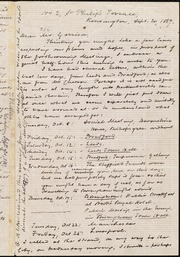 Letter to] Dear Mr. Garrison [manuscript