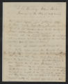 Governors' Papers: William Hawkins Correspondence, 1812