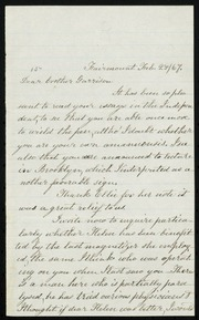 Letter to] Dear brother Garrison [manuscript