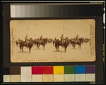 Ninth U.S. Cavalry--famous Colored Regiment--Draw Sabers!