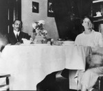 African Americans in dining room