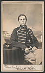 [Musician Charles H. Webber of Co. G, 23rd Massachusetts Infantry Regiment in uniform]