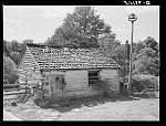 Former slave quarters now used as milk house on farm near Bardstown, Kentucky