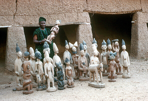 The Shango shrine of the Timi of Ede, Ede, Nigeria