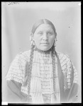 Dakota woman, Nellie Jumping Eagle. U. S. Indian School, St Louis, Missouri 1904