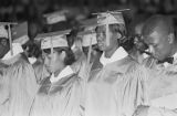 Gloria and Viola Bradford at their graduation ceremony at Washington Carver High School in Montgomery, Alabama.