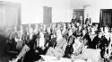 Unidentified group in undentified school.Colored