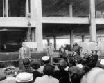 Denver Public Library cornerstone laying